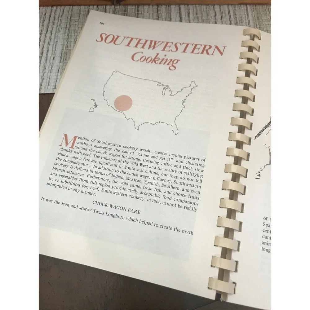 Americana Cookery Cookbook Vintage Favorite Recipes Home Economics Teachers‎
